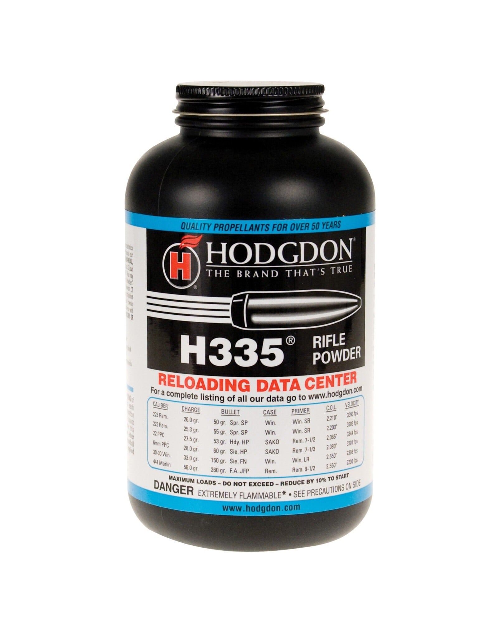 HODGDON POWDER Hodgdon 3351 H335 Smokeless Rifle Powder 1Lb
