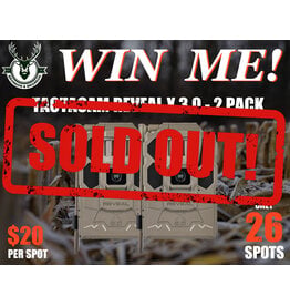 DRAW #1914 - WIN ME - Tactacam Reveal X 3.0 - 2 Pack! (June)