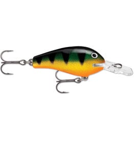 Rapala Rapala FR05P Fat Rap Crankbait, 2", 5/16 oz, Perch, Floating