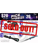 DRAW #1915 - Pick Your Prize - Daiwa, Vortex, Charles Daly OR Benchmade!