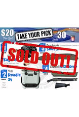 DRAW #1918 - Take Your Pick - Daiwa, Yeti, Benchmade OR Churchill!