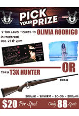 DRAW #1926 - Pick Your Prize - Olivia Rodrigo OR Tikka!