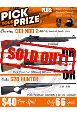DRAW #1922 - Pick Your Prize - Beretta, Browning OR Sako!