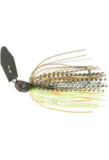 Hag's Baits Hag's Hurricane Bladed Jig 3/4oz - Green Pumpkin Shad