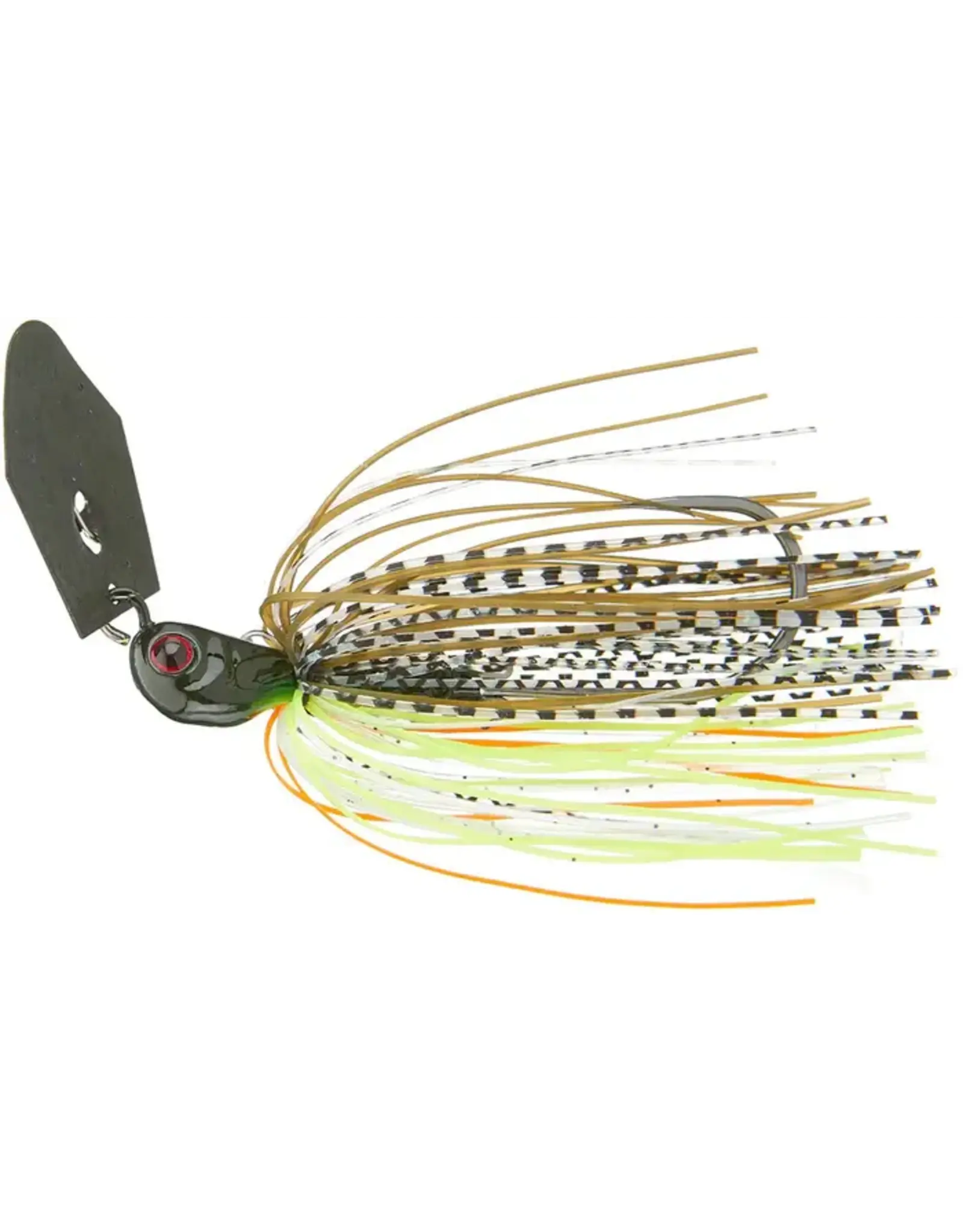 Hag's Baits Hag's Hurricane Bladed Jig 3/4oz - Green Pumpkin Shad