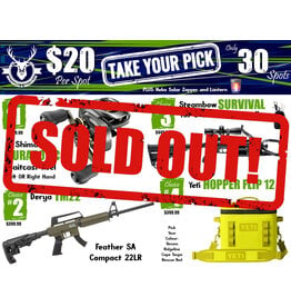 -- DRAW #1925 - Take Your Pick - Shimano, Derya, Steambow OR Yeti!