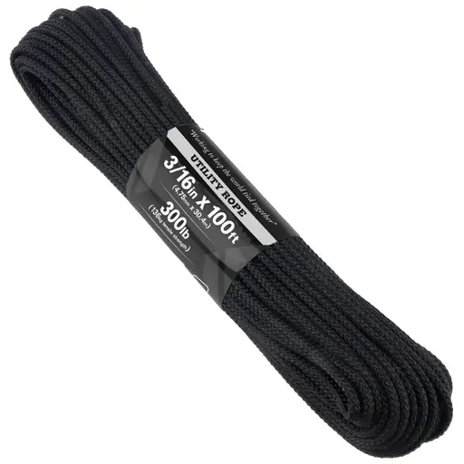 Atwood Rope 3/16 x 100 FT. Black