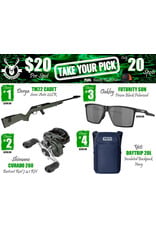 DRAW #1931 - Take Your Pick - Derya, Shimano, Oakley OR Yeti!