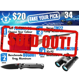 DRAW #1929 - Take Your Pick - Yeti, Benchmade, Derya OR Steiner!