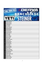 DRAW #1929 - Take Your Pick - Yeti, Benchmade, Derya OR Steiner!