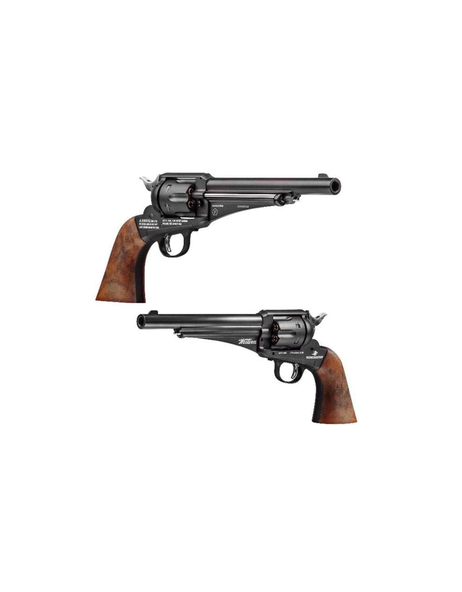 Winchester Winchester Western-Single action revolver, CO2 Powered, Full Metal BB & Pellet - 450 Fps