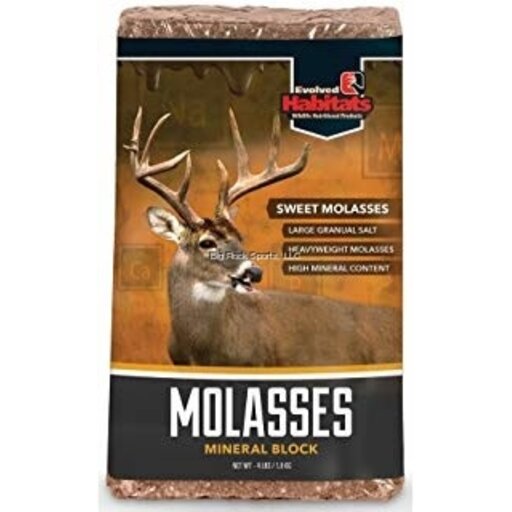 Evolved 35001 Habitats Molasses Mineral Block (4Lb Brick)