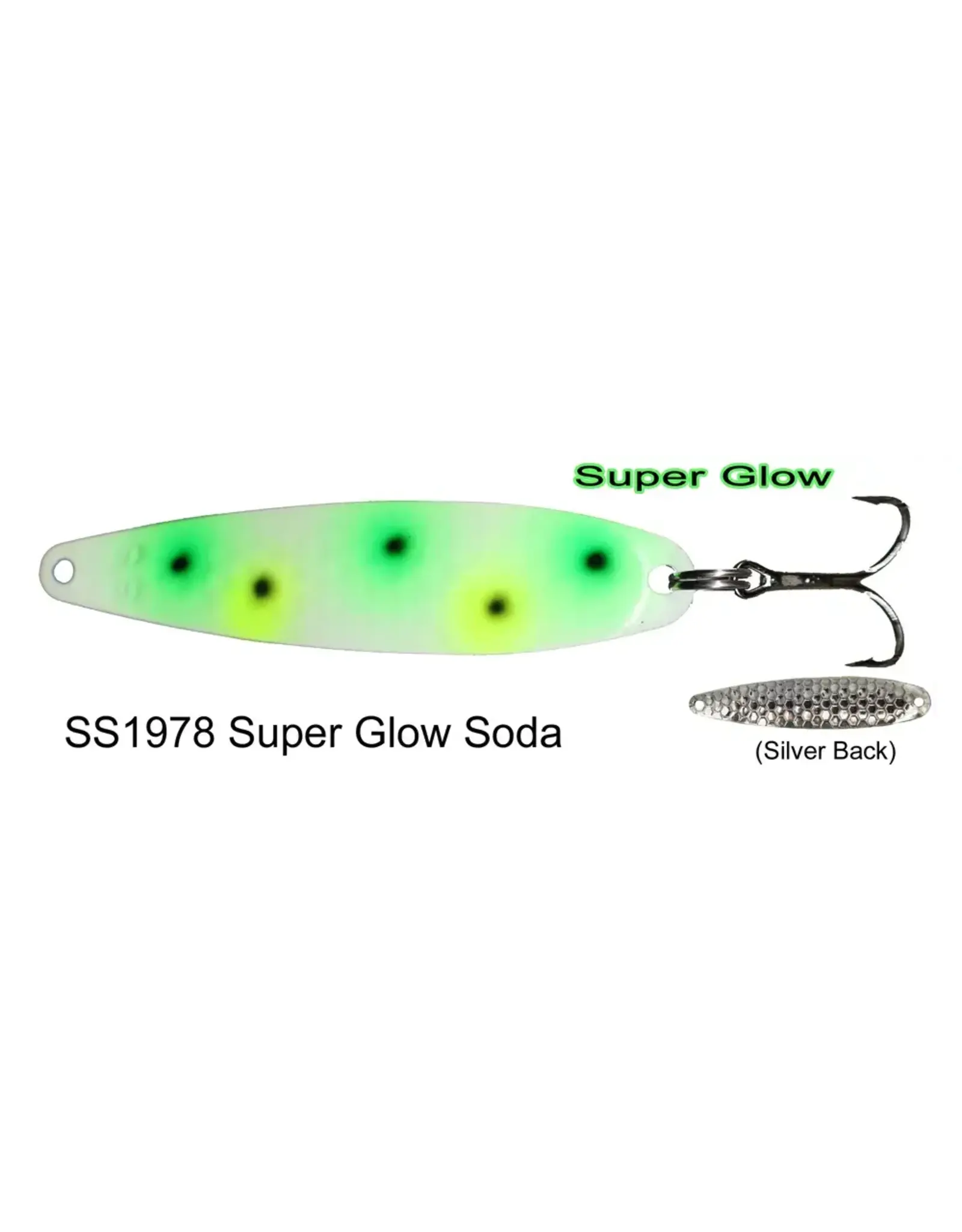 dream weaver DreamWeaver Super Slim Spoon, 3.625'' Super Glow Soda