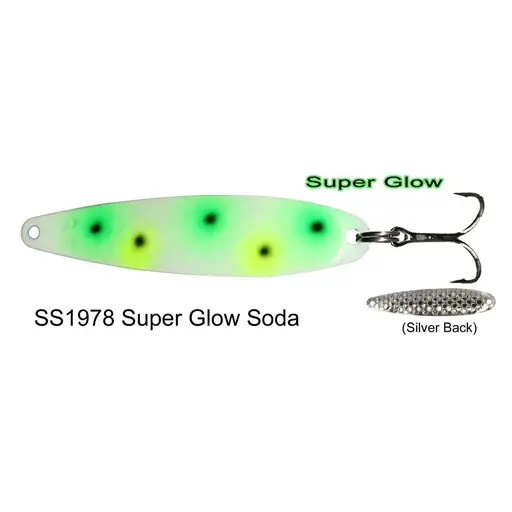 DreamWeaver Super Slim Spoon, 3.625'' Super Glow Soda