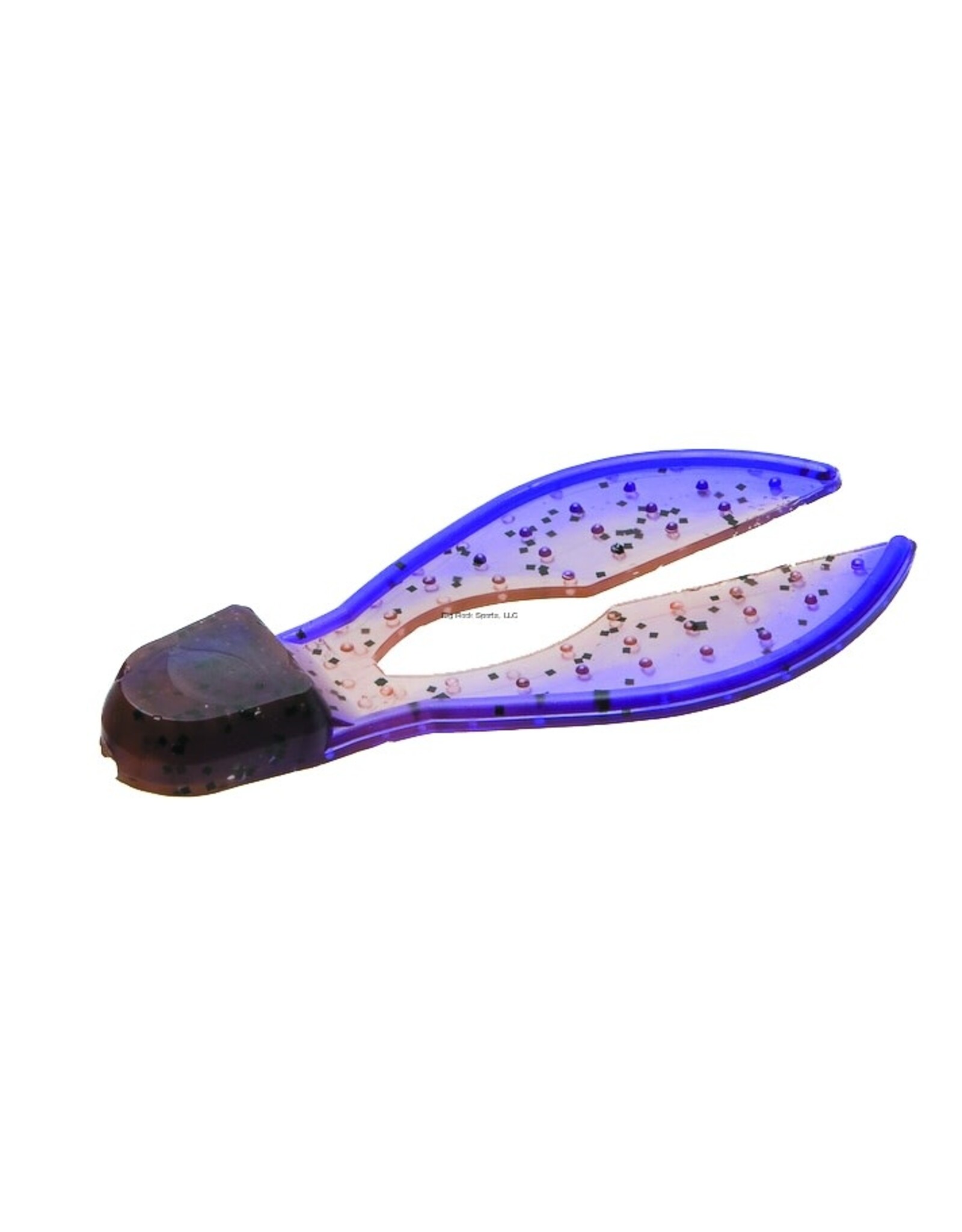 Zoom Zoom 037225-SP Super Chunk Jig Trailer, 3 1/2", 5Pk, Peanut Butter & Jelly