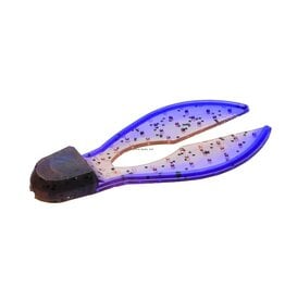 Zoom Zoom 037225-SP Super Chunk Jig Trailer, 3 1/2", 5Pk, Peanut Butter & Jelly