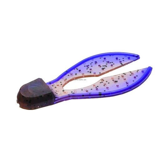 Zoom 037225-SP Super Chunk Jig Trailer, 3 1/2", 5Pk, Peanut Butter & Jelly