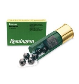 Remington Remington 20280 Express Magnum Shotgun Ammo 12 GA, 3-1/2 in, 00B, 18 Pellets, 1125 fps, 5 Rounds, Boxed