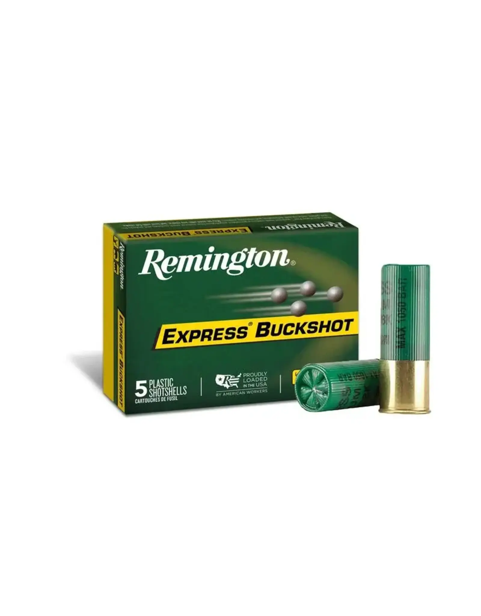 Remington Remington Express Buckshot, 12 Gauge, 0 Buck Shot, 2-3/4 in, 1275 fps