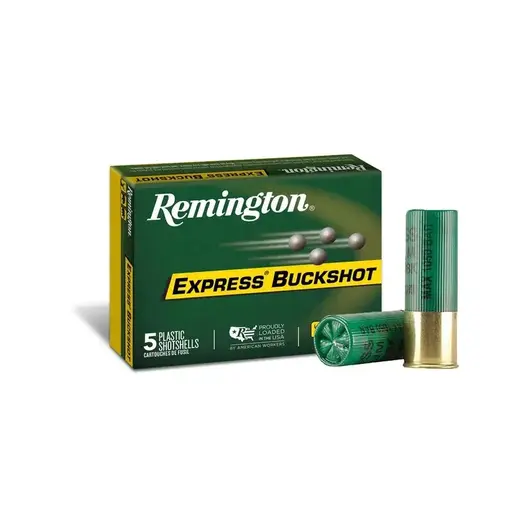 Remington Express Buckshot, 12 Gauge, 0 Buck Shot, 2-3/4 in, 1275 fps