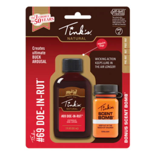 Tink's® #69 Doe-In-Rut® 2 oz. Buck Lure & Scent Bomb