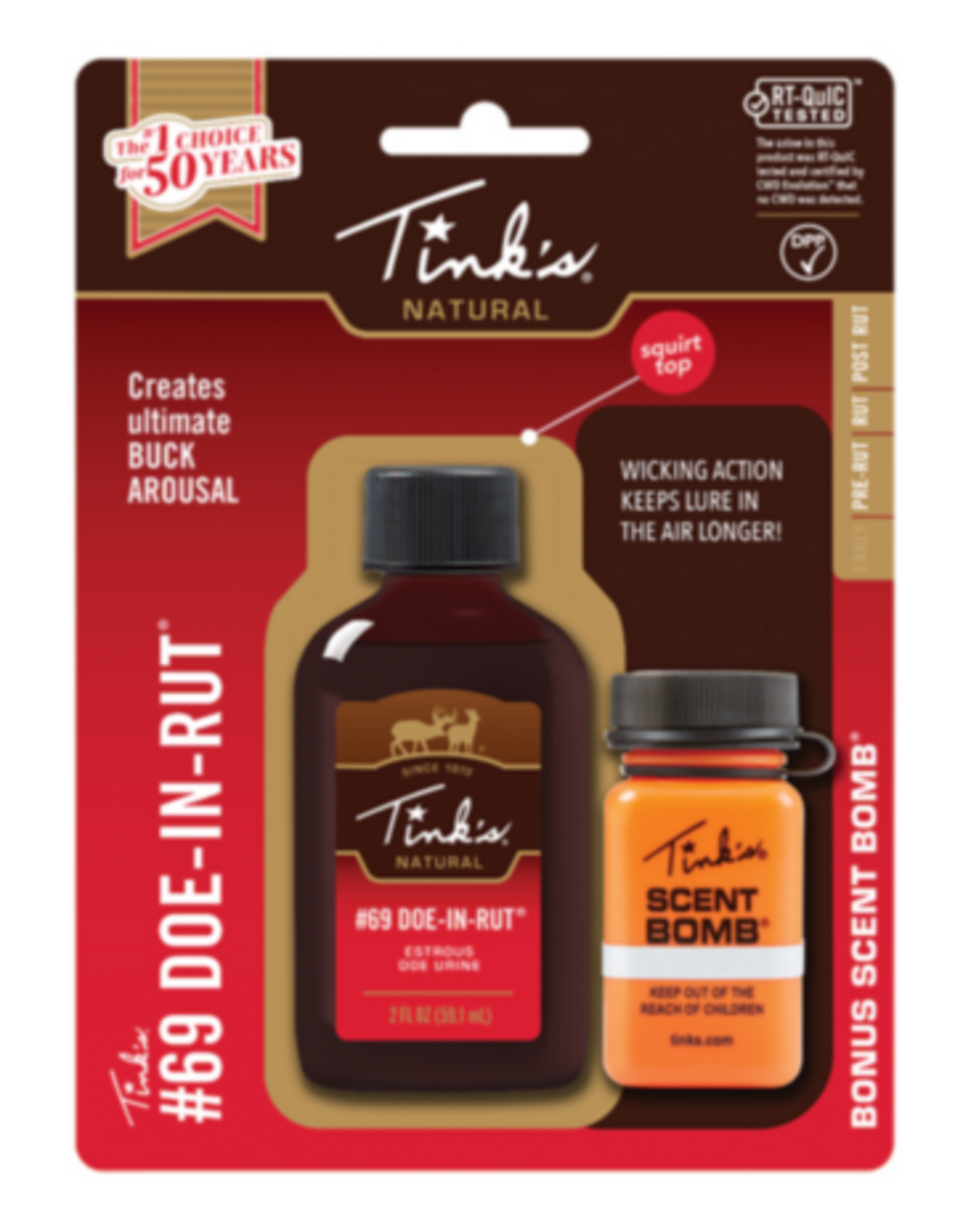 Tink's Tink's® #69 Doe-In-Rut® 2 oz. Buck Lure & Scent Bomb