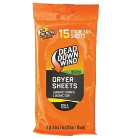 Dead Down Wind DEAD DOWN WIND Natural Woods Dryer Sheets 15 Count