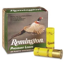 Remington Remington Pheasant Loads Shotshell 20 GA, 2-3/4 in, No. 6, 1oz, 2-3/4 Dr, 1220 fps, 25 Rnd per Box  20060