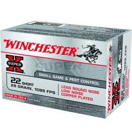 Winchester Winchester Super X 22 SHORT 29gr 1095fps