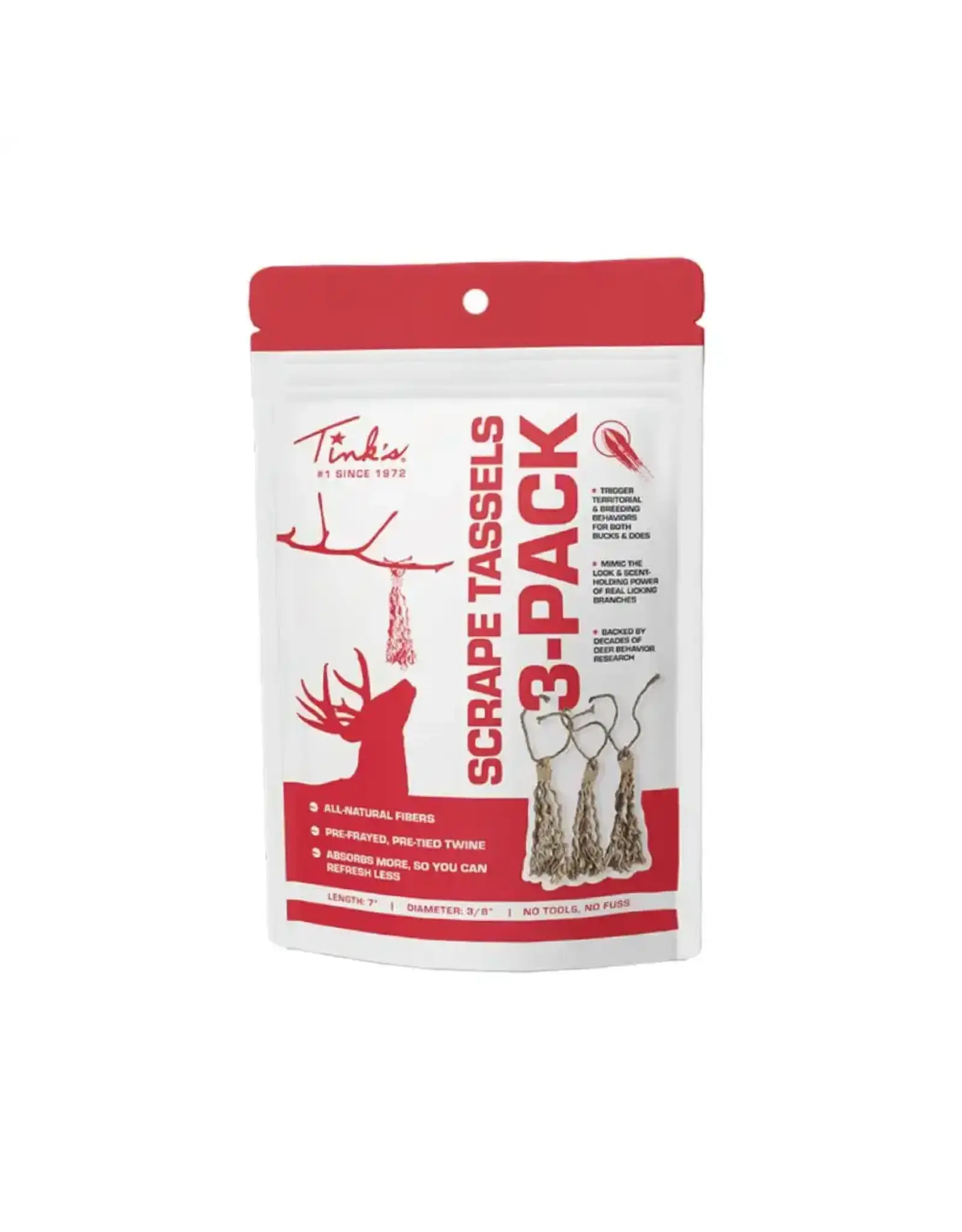 Tink's Scrape Tassels 3 Pack
