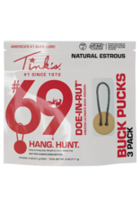 Tink's Tink's #69 Buck Pucks - 3 Pack