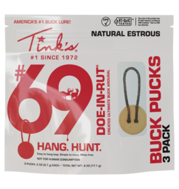 Tink's Tink's #69 Buck Pucks - 3 Pack