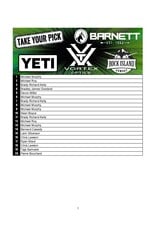 DRAW #1935 - Take Your Pick - Yeti, Vortex, Rock Island Armory OR Barnett!
