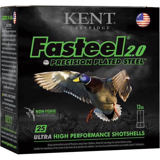 Kent Fasteel 2.0 12GA #4 (3") 1 1/4 - 25ct