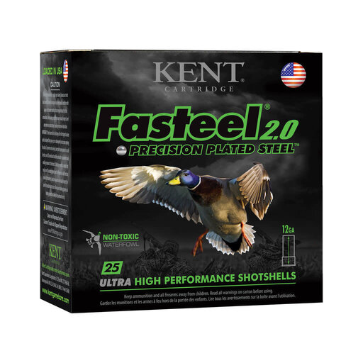Kent Fasteel 2.0 12GA #2 (3") 1 1/4 - 25ct