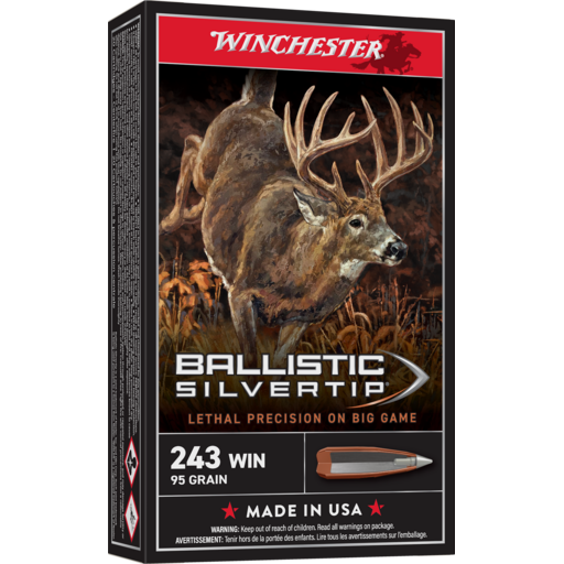 Winchester Ballistic Silvertip 243WIN 95gr 20rds