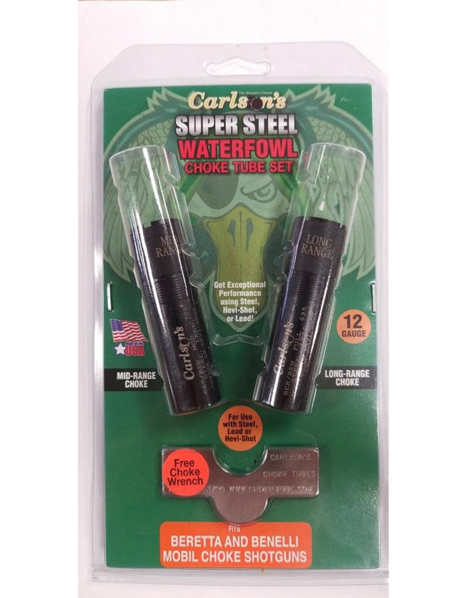 Carlson's Choke Tubes Carlson's Beretta and Benelli Mobil 12ga Delta Waterfowl Choke Tube Set 07110