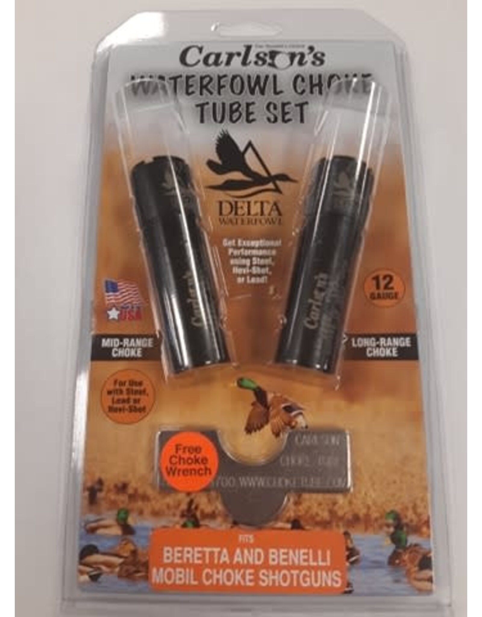 Carlson's Choke Tubes Carlson's Beretta and Benelli Mobil 12ga Delta Waterfowl Choke Tube Set 07110