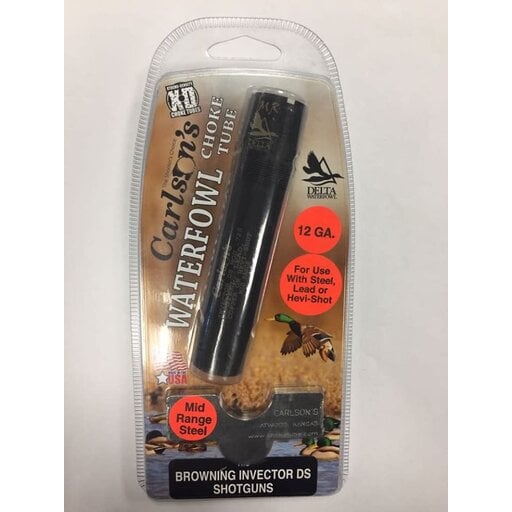 Carlson's Browning Invector DS 12GA Mid Range Steel Carlson's Waterfowl Choke Tube 07655