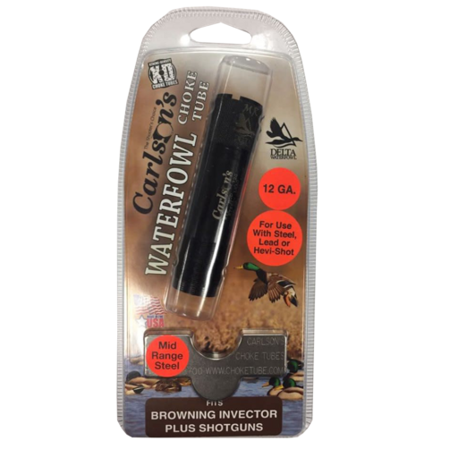 Carlson's Waterfowl Steel Choke Tube - Browning Invector Plus 12GA  Mid