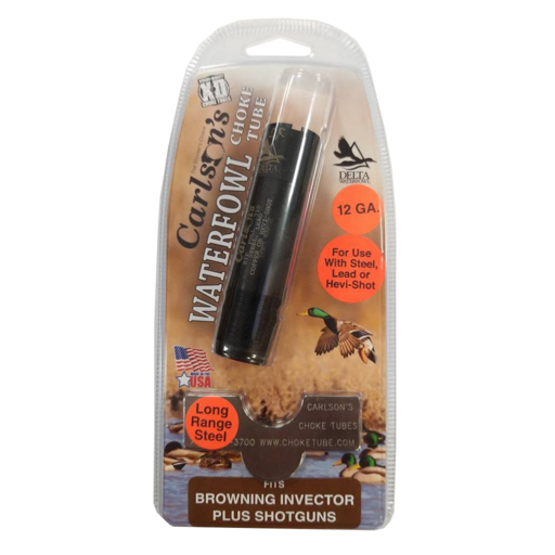Carlson's Waterfowl Steel Choke Tube - Browning Invector Plus 12GA  Long