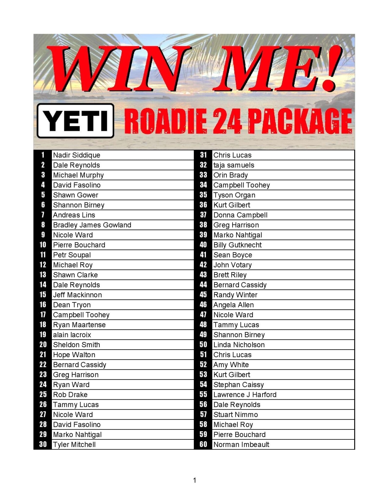 DRAW #1930 - WIN ME - Yeti Roadie 24 Royal Blue Package!