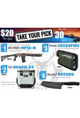 DRAW #1942 - Take Your Pick - Cariboo, Yeti, Vortex OR Wusthof!