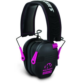 Walkers Walkers Razor Slim Shooter Folding Electronic Ear Muff, NRR23dB, Low Profile, HD Sound, Pink GWP-RSEM-PNK