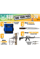 DRAW #1943 - Take Your Pick - Yeti, Rhino, Shun OR Derya!