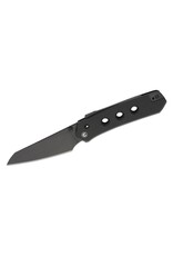 Civivi CIVIVI Knives Snecx Vision FG Superlock Folding Knife 3.54" Nitro-V Black Reverse Tanto Blade, Black G10 Handles - C22036-1