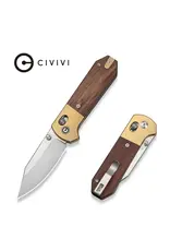 Civivi CIVIVI Yonder Clip Point Thumb Stud & Crossbar Lock