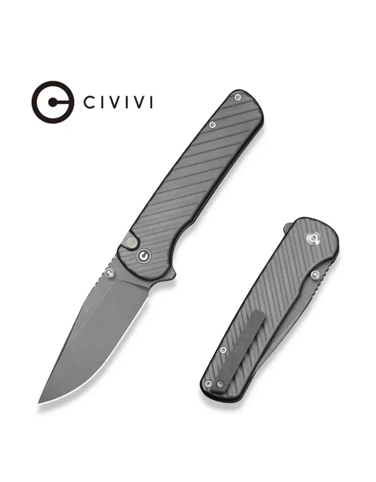Civivi CIVIVI Iron Tide Flipper & Thumb Stud & Button Lock