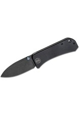 We Knife Co Ltd We Knife Company Ben Petersen Banter Folding Knife 2.9" S35VN Black Stonewashed Spear Point Blade, Black G10 Handles, Liner Lock - 2004B
