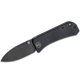 We Knife Co Ltd We Knife Company Ben Petersen Banter Folding Knife 2.9" S35VN Black Stonewashed Spear Point Blade, Black G10 Handles, Liner Lock - 2004B